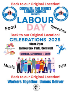 Labour Day Celebrations 2025 @ Lamoureux Park